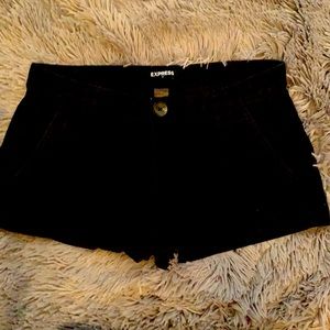 Express navy blue shorts. Size 00
